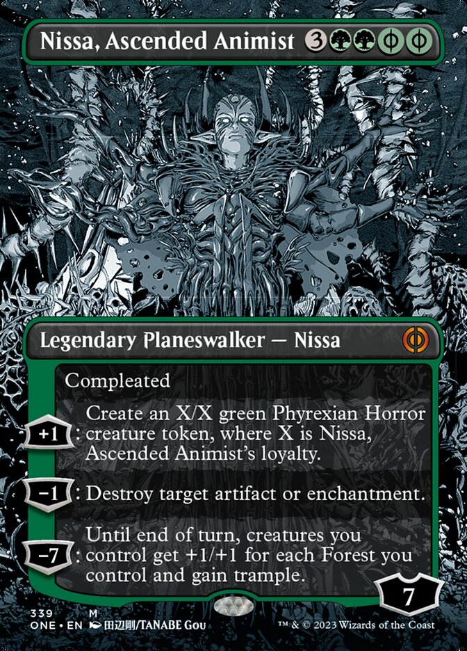 Nissa, Ascended Animist - Borderless Manga
