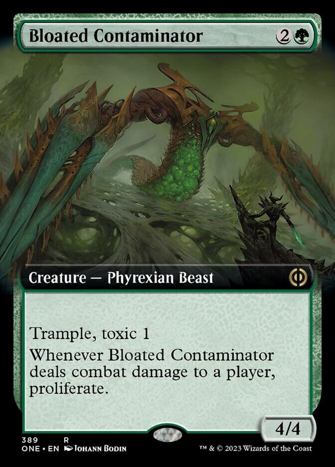 Bloated Contaminator - Foil - Extended Art