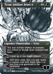 Tyvar, Jubilant Brawler - Foil - Borderless Manga