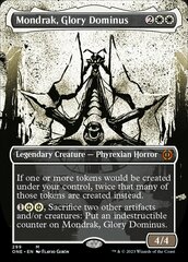 Mondrak, Glory Dominus - Foil - Borderless Showcase