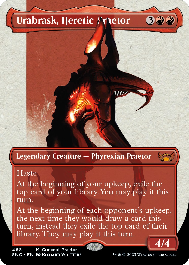 Urabrask, Heretic Praetor - Concept Praetor Urabrask, Heretic Praetor - Concept Praetor