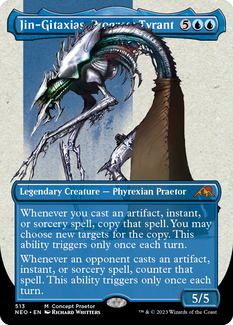 Jin-Gitaxias, Progress Tyrant - Foil - 513