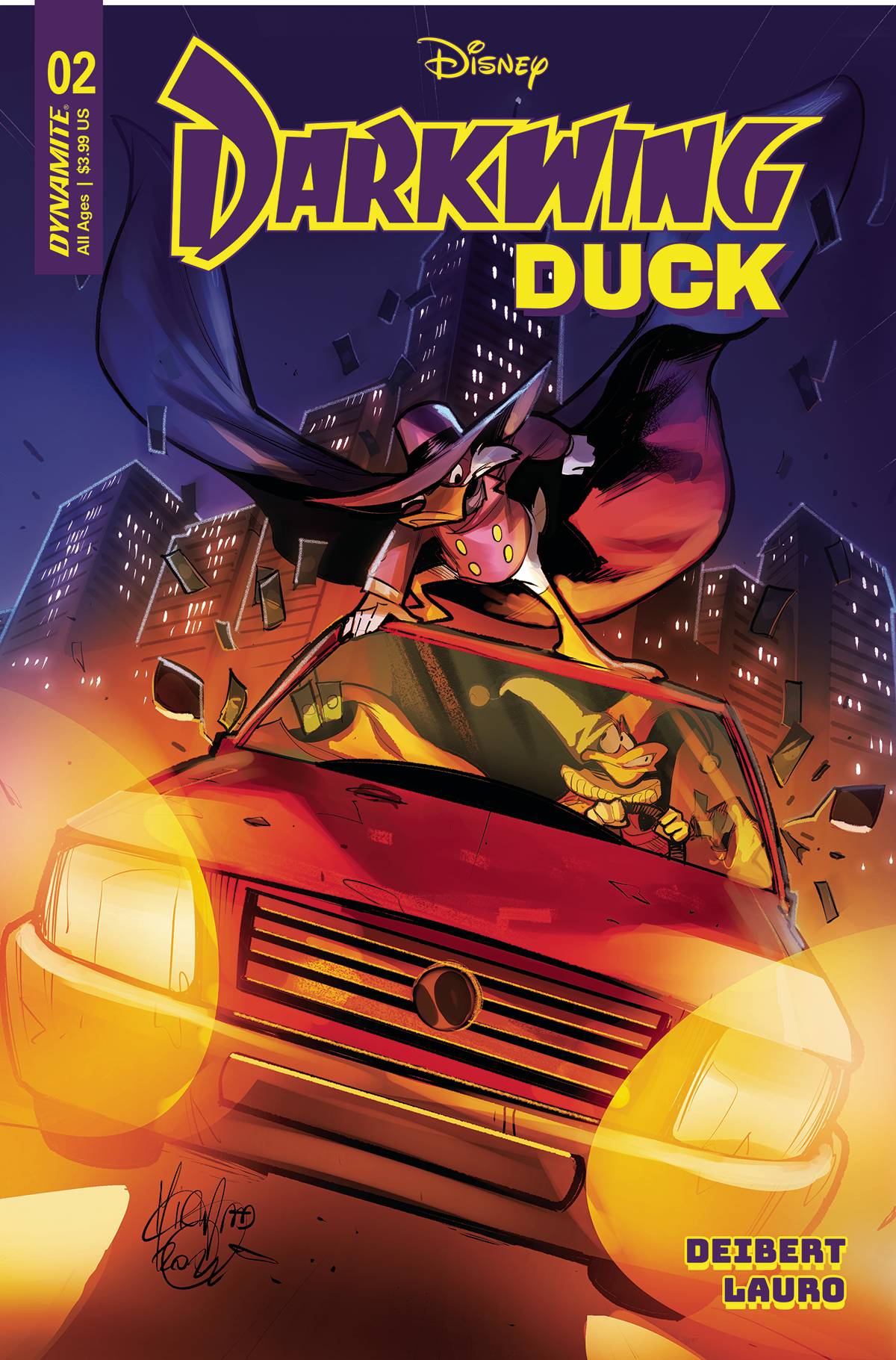 Darkwing Duck #2 Cvr B Andolfo (STL257291)