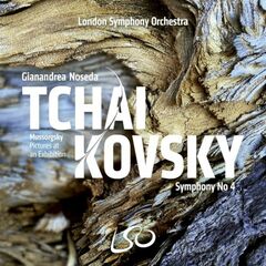 Tchaikovsky: Symphony No.4; Mussorgsky: Pictures [SUPER-AUDIO CD] (CD)