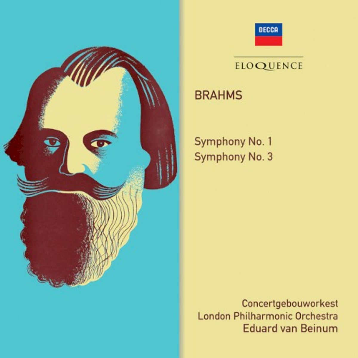 Brahms: Symphonies 1 & 3 (CD)