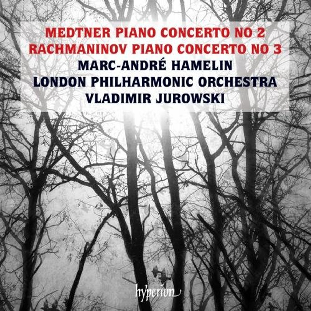 Medtner / Rachmaninov: Piano Concertos (CD)