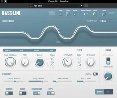 AIR Bassline Vintage Synthesizer Virtual Instrument Plug-in