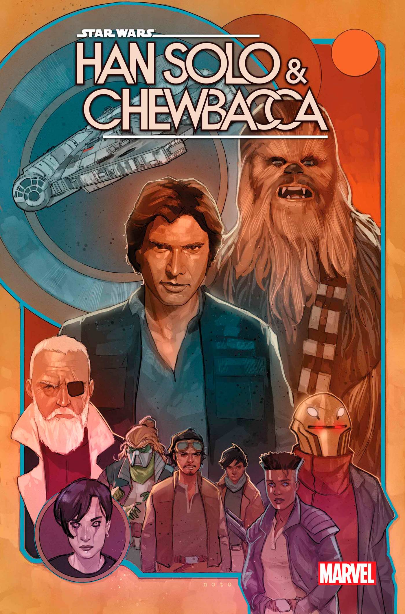Star Wars Han Solo Chewbacca #10 (STL255793)