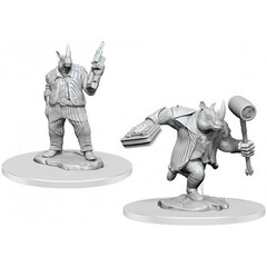 Magic Unpainted Miniatures: Freelance Muscle & Rhox Pummeler