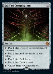 Staff of Compleation - Foil