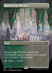 Razorverge Thicket - Foil - Borderless