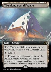 The Monumental Facade (401) (Extended Art) - Foil