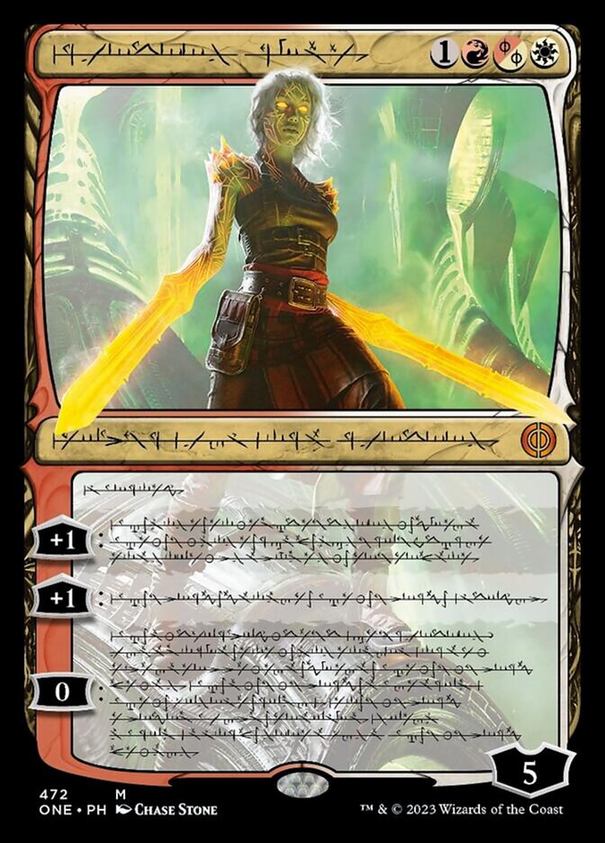 Nahiri, the Unforgiving - Step-and-Compleat Foil - Phyrexian