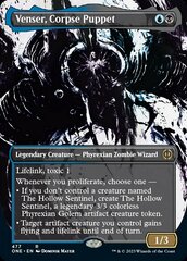 Venser, Corpse Puppet - Step-and-Compleat Foil - Borderless Showcase