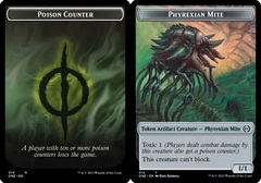 Poison Counter // Phyrexian Mite Double-sided Token