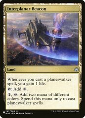 Interplanar Beacon - The List