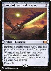 Sword of Feast and Famine (2XM) - The List