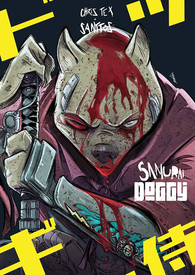 Samurai Doggy #7 (STL255556)