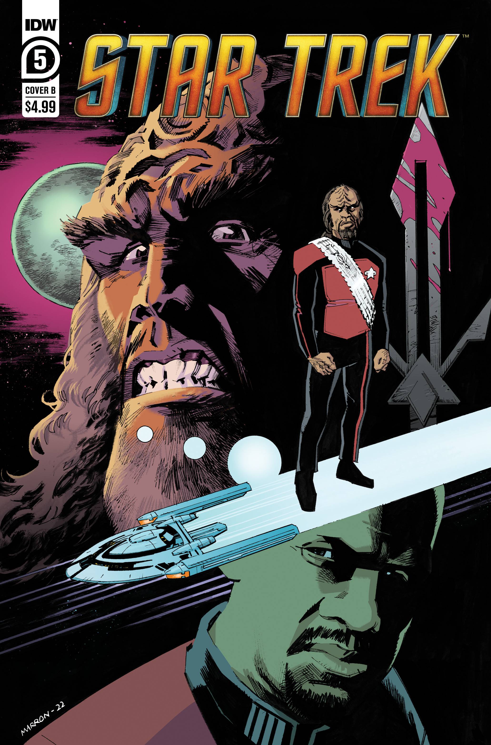 Star Trek #5 Cvr B (STL255207)