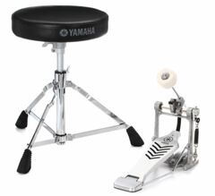 Yamaha FPDS2 Drum Throne Bass Drum Pedal Bundle