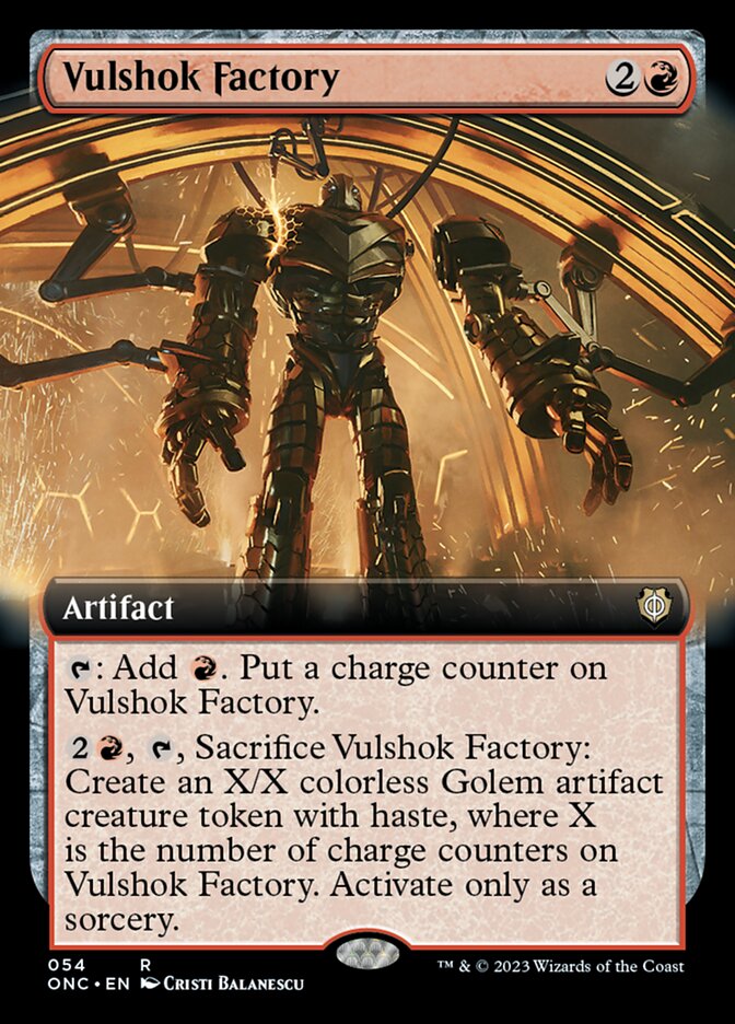 Vulshok Factory - Extended Art