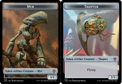 Myr // Thopter Double-sided Token