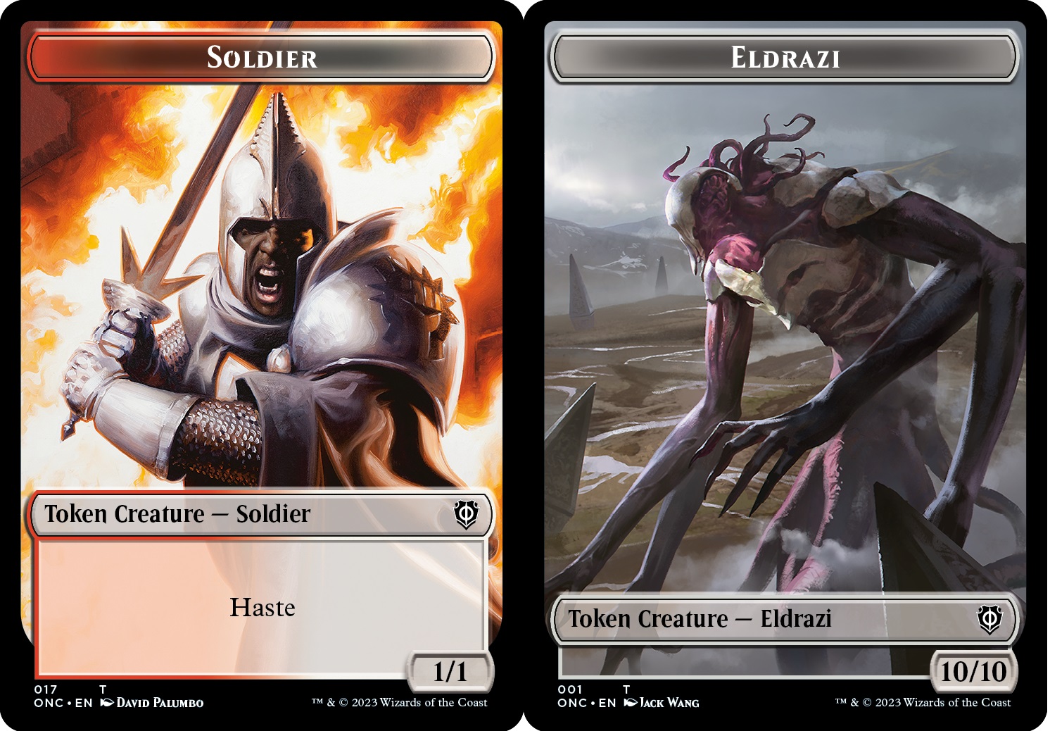 Soldier (017) // Eldrazi Double-sided Token