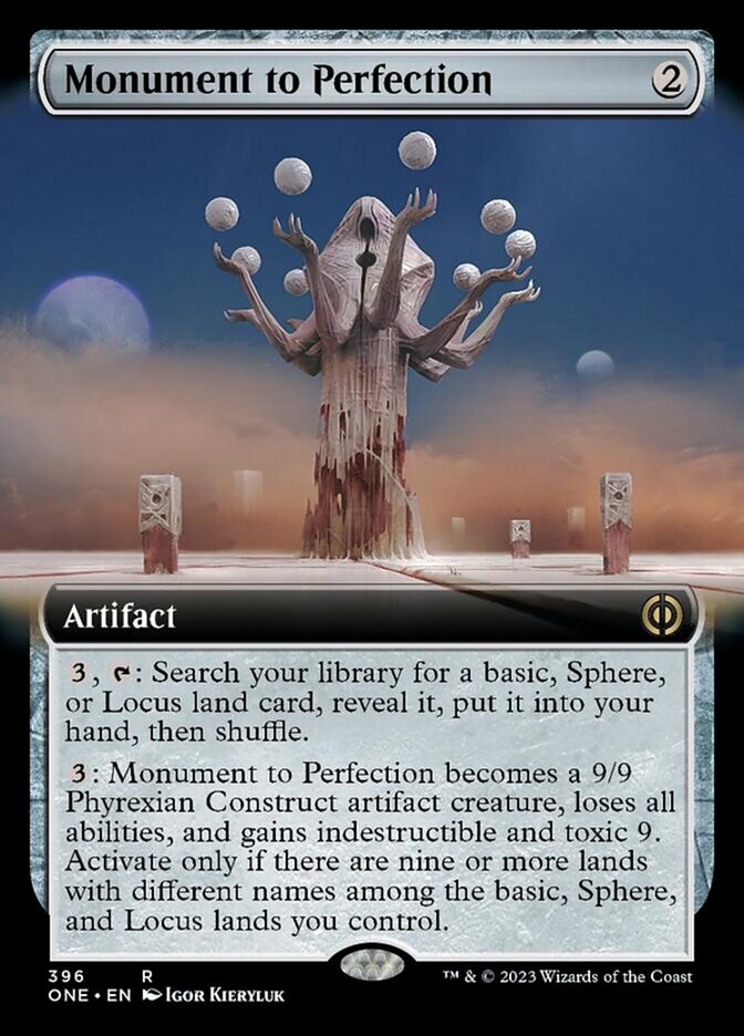 Monument to Perfection - Foil - Extended Art