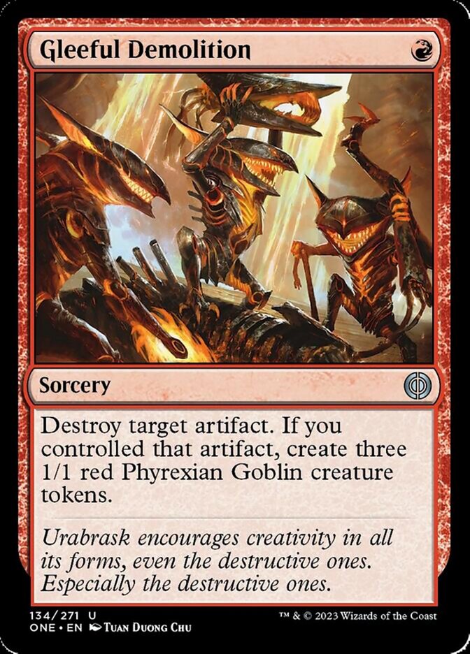 Gleeful Demolition - Foil