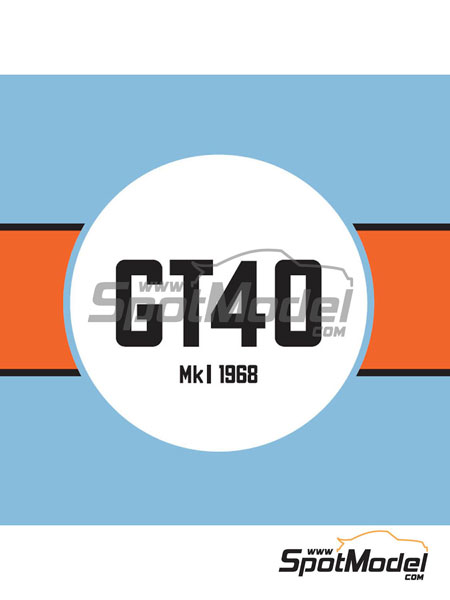 GT40 Mk.I 1968 Photo Materials Collection (BOOK)