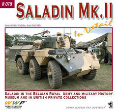 Saladin Mk.II Armored Vehicle In Detail (BOOK)