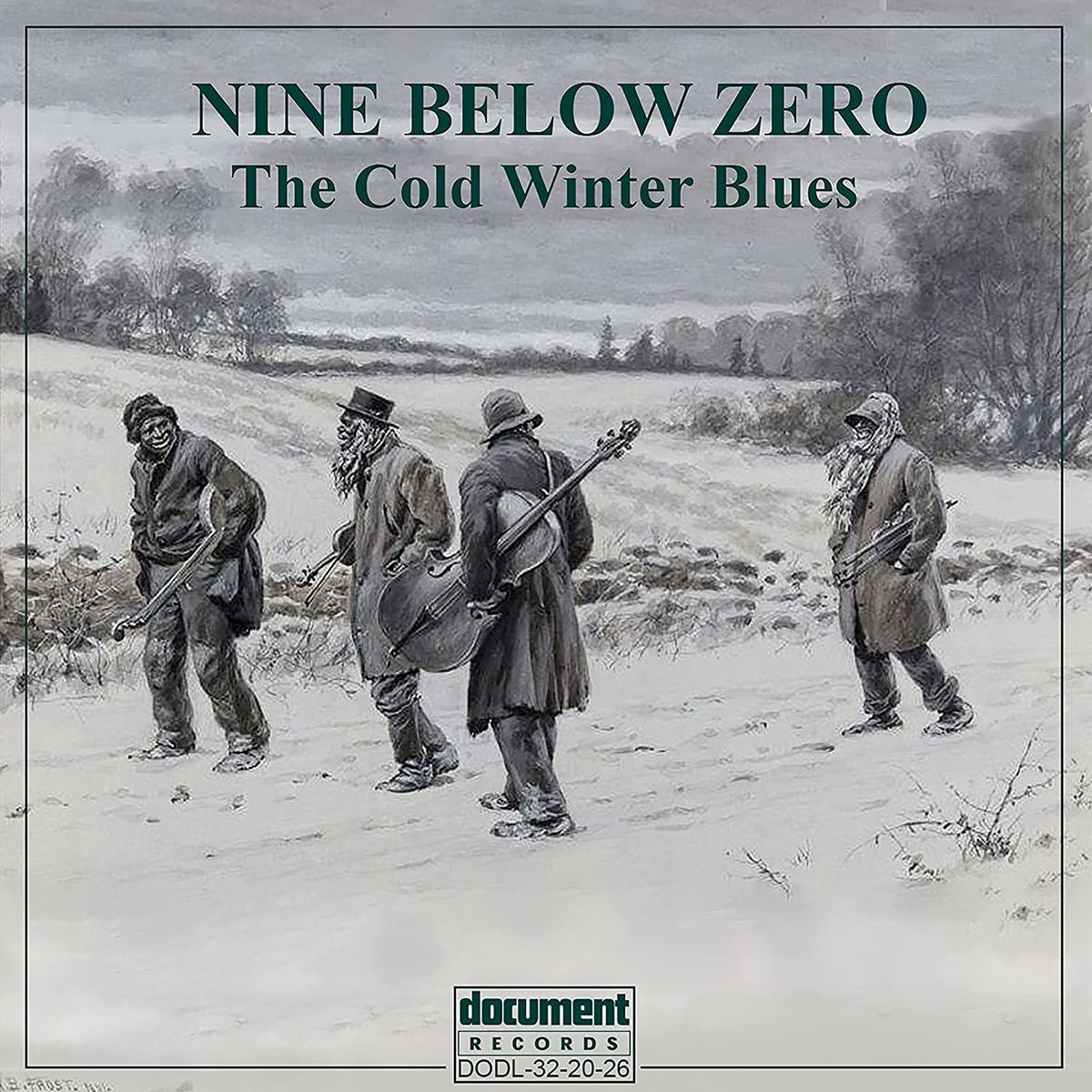 Nine Below Zero: The Cold Winter Blues (CD)