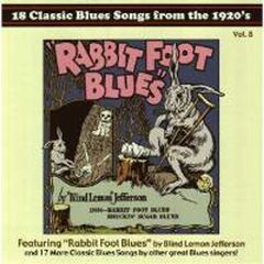Rabbit Foot Blues: 18 Classic Blues Songs from the 1920s (CD)