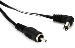 Eventide 1030 - 30cm 2.1mm Center Negative Ang-RCA, Blk