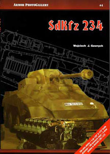 8-wheel Armored Vehicle Sd.kfz234 (BOOK)