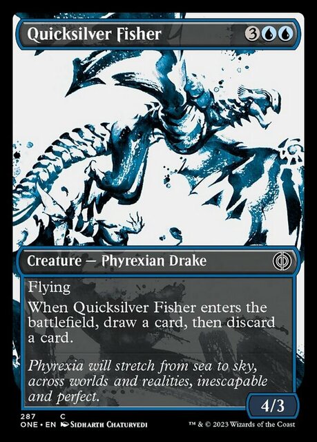 Quicksilver Fisher - Foil - Showcase