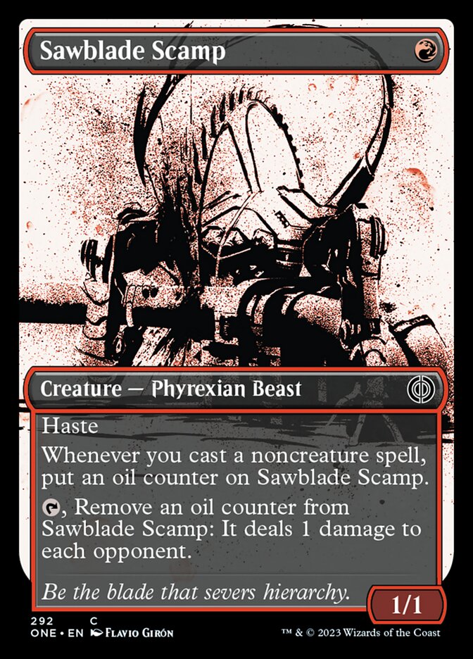 Sawblade Scamp - Foil - Showcase