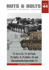 Nuts & Bolts Vol.44 15cm Type 33 Heavy Infantry Self-propelled Gun Equipped /15cm 33B Assault Infantry Gun (BOOK)