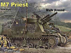 US 105mm Self-propelled Howitzer M7 Priest Walk Around (Paperback Edition) (BOOK)