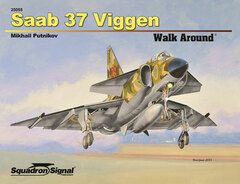 Swedish Aircraft SAAB JA 37 Viggen Walk Around (Paperback Edition) (BOOK)
