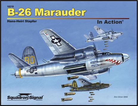 B-26 Marauder In Action (Paperback Edition) (BOOK)