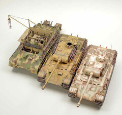 Monthly Model Art Extra Issue Tank Modeling Guide Paintwork and Weathering of Panther Tank 1 Ausf.D/A & Bergepanther (BOOK)