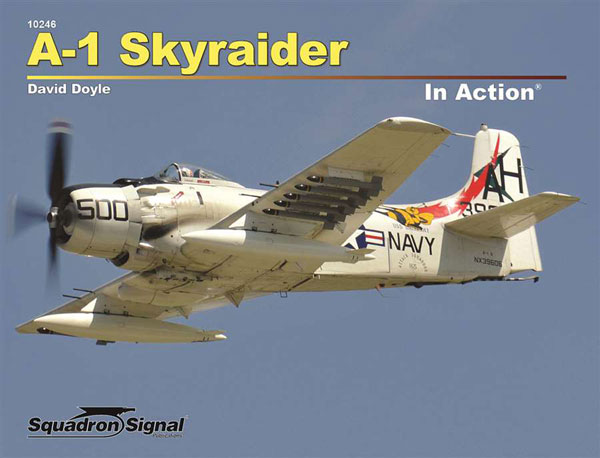 A-1 Skyraider In Action (Paperback Edition) (BOOK)