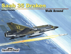 SAAB 35 Draken Walk Around (Paperback Edition) (BOOK)