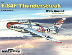 F-84F Thunderstreak Walkaround (Paperback Edition) (BOOK)