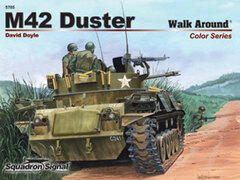 US Army Anti-air Self-propelled Gun M42 Duster Walk Around (Paperback Edition) (BOOK)