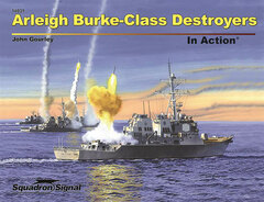 US Arleigh Burke-class Destroyer In Action (Soft Cover Edition) (BOOK)