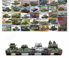 Ship Model Special Separate Volume 1/35 Scale Plastic Kit General Guide Russian Tank Database 1 WWII (MAGAZINE)