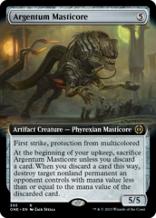 Argentum Masticore - Extended Art