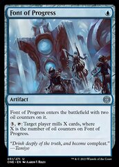 Font of Progress - Foil